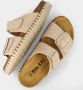 MW RED-RAG Beige suede sandalen | 78020 - Thumbnail 4