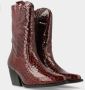 Red Rag Red-Rag 77394 Cowboylaarzen Western Laarzen Dames Bruin - Thumbnail 2