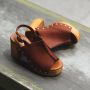 MW RED-RAG Cognac Sandalen | Red-Rag 79572 - Thumbnail 2