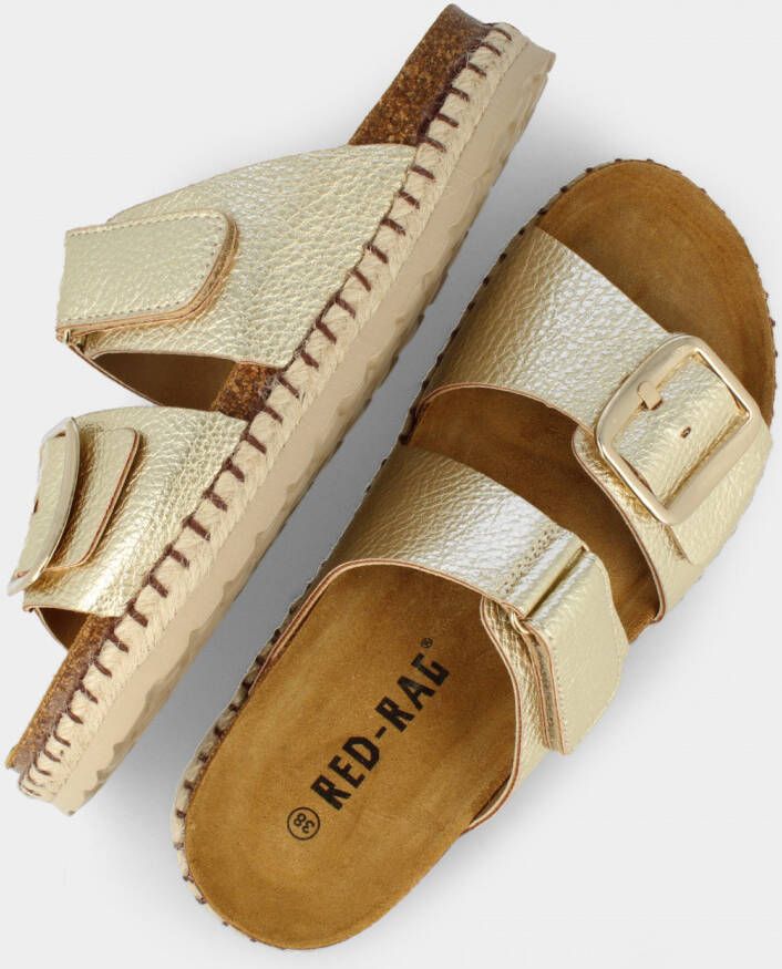 MW RED-RAG Gouden sandalen | 78020