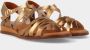 MW RED-RAG Gouden Sandalen | Red-Rag 79578 - Thumbnail 3