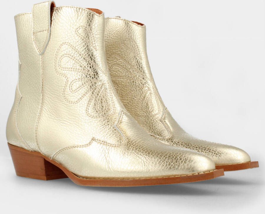 MW RED-RAG Gouden westernboots | 77522