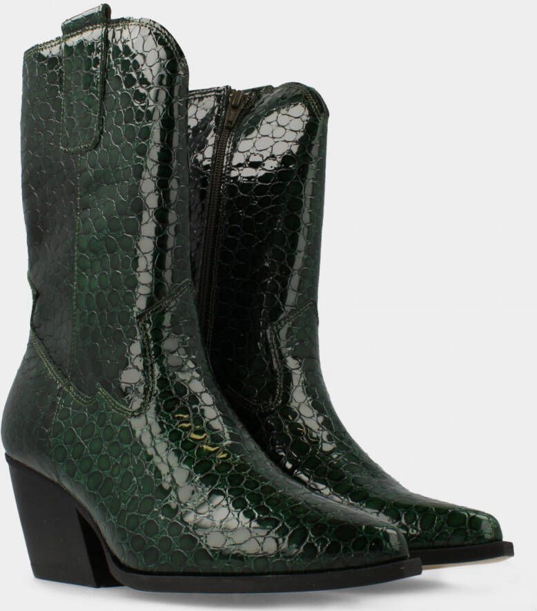 Red Rag 77394~~~~~~~~~~~~~~~~~~~~~~~~~ Cowboylaarzen Groen - Foto 5