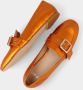MW RED-RAG Oranje metallic loafers | 78598 - Thumbnail 2