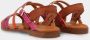 RED-RAG Sandalen Dames 79656 Maat: 40 Materiaal: Leer Kleur: Oranje - Thumbnail 4
