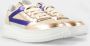 Red Rag Zilver Metallic Lage Top Sneakers Multicolor Dames - Thumbnail 3