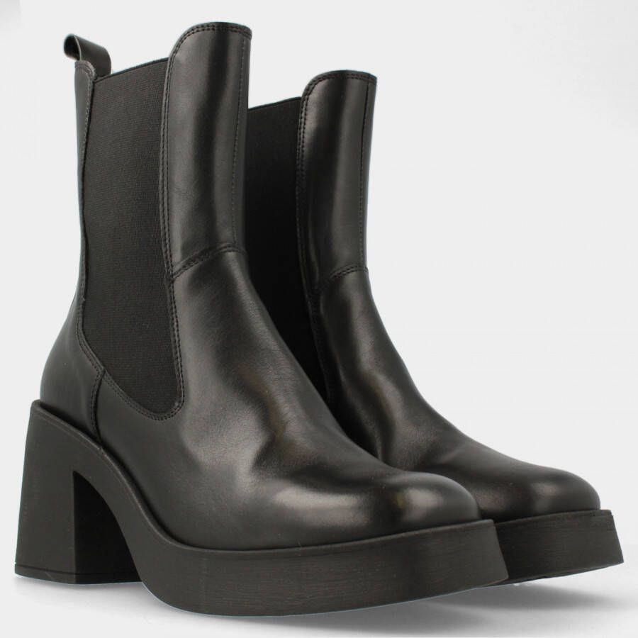 MW RED-RAG Zwarte chelsea boots | 74704 - Foto 3