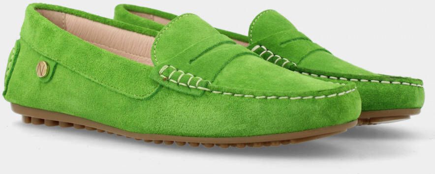 N.O.B.S. Groene mocassins | 82022