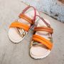 RED-RAG Cognac Sandalen | 19366 - Thumbnail 2