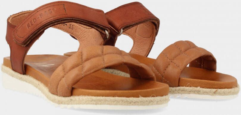 RED-RAG Cognac Sandalen | Red Rag 19348