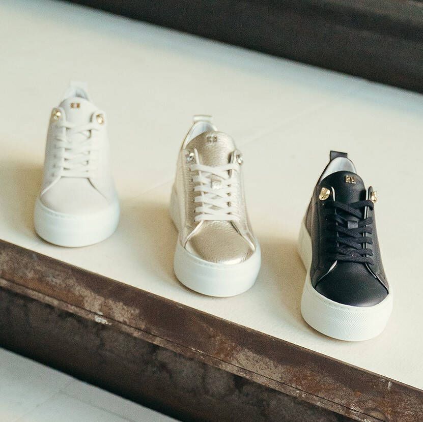 Red-Rag Red Rag Vrouwen Suède Effen Lage sneakers Damesschoenen 74402 Goud - Foto 12