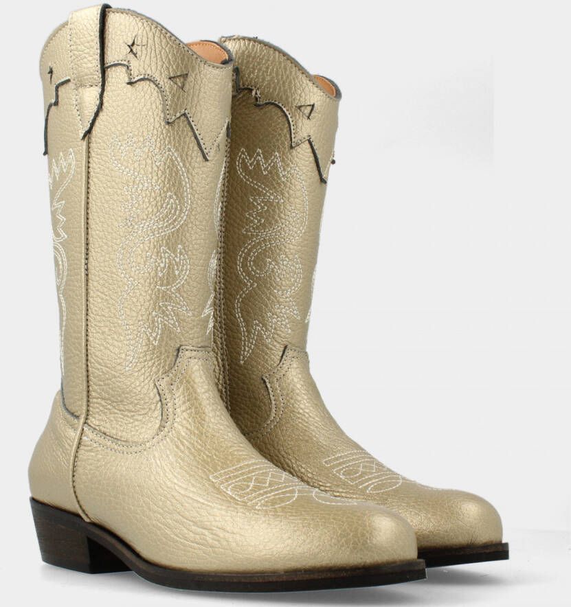 RED-RAG Gouden western boots | 11242