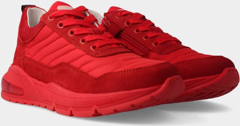 Red Rag Stijlvolle rode leren sneakers voor jongens Red Dames - Foto 7