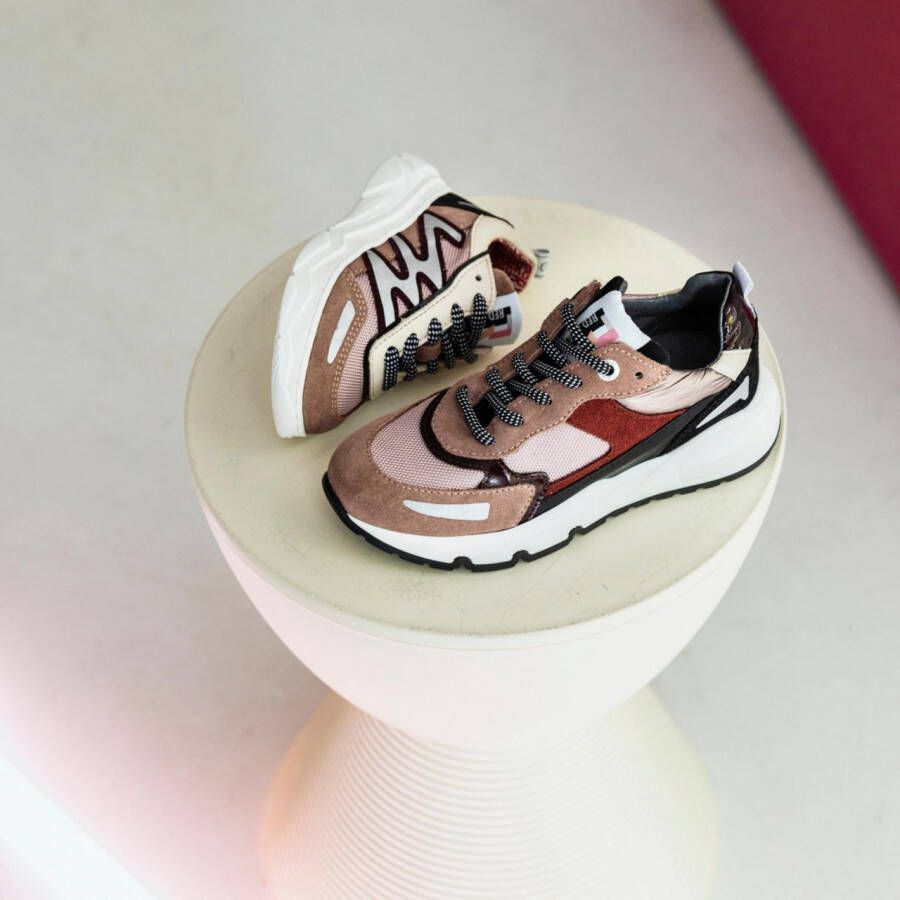 Red-Rag Red Rag 13220 sneaker lever taupe - Foto 2