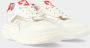 Red-Rag 13188~~~~~~~~~~~~~~~~~~~~~~~~~ MeisjesLage schoenenKindersneakers Wit beige - Thumbnail 2