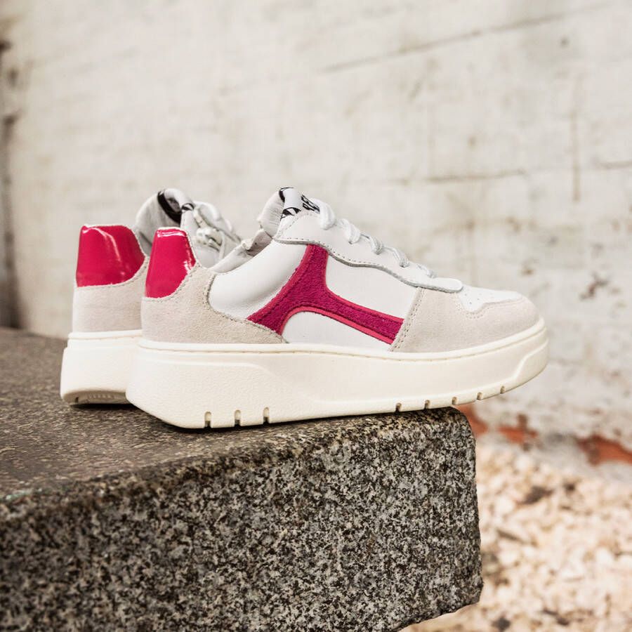 RED-RAG Witte sneakers | 13314