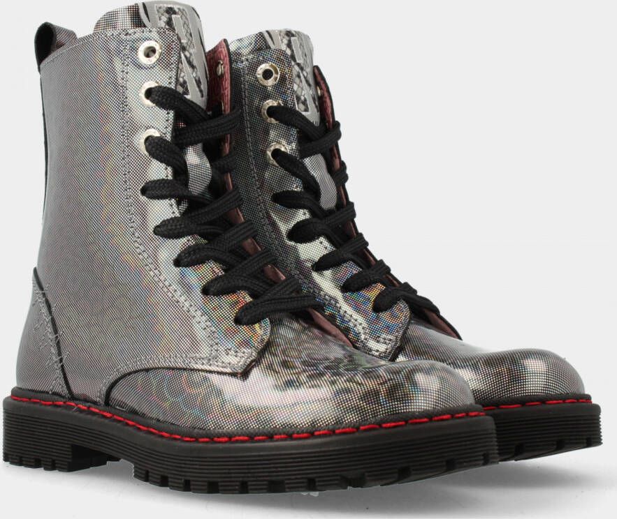 RED-RAG Zilveren boots | 12440