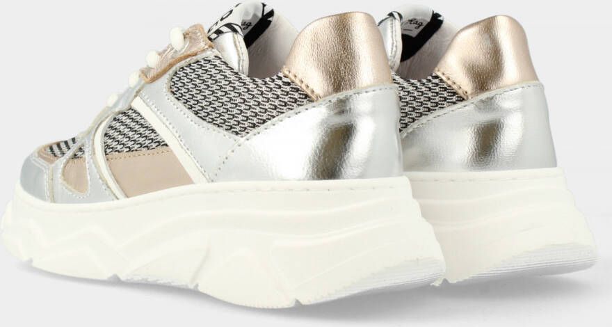 RED-RAG Zilveren sneakers | 13386