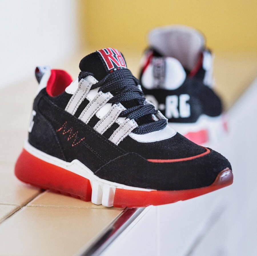 RED-RAG Zwarte Sneakers | 13593
