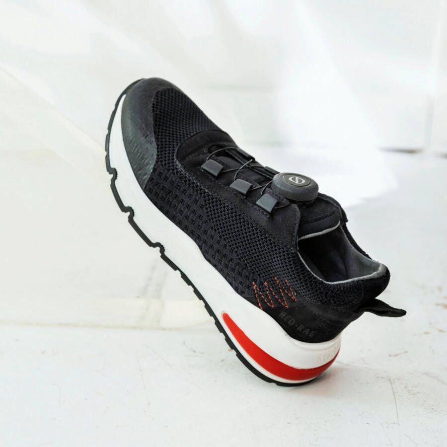 RED-RAG Zwarte Sneakers | 13671