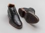 Rehab Footwear Adriano Crc | Hoge zwarte nette schoenen - Thumbnail 4