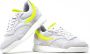 Rehab Vrouwen Lage sneakers Damesschoenen Avery Fluo Wit - Thumbnail 5