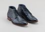 Rehab Barry Scales Nette schoenen Veterschoenen Heren Blauw - Thumbnail 13