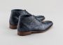 Rehab Barry Scales Nette schoenen Veterschoenen Heren Blauw - Thumbnail 14