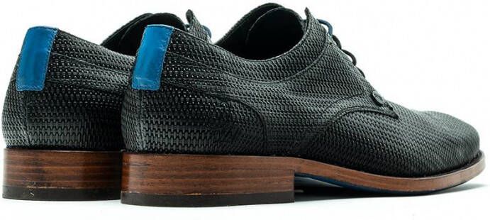 Rehab Footwear Brad Weave | Zwarte nette schoenen