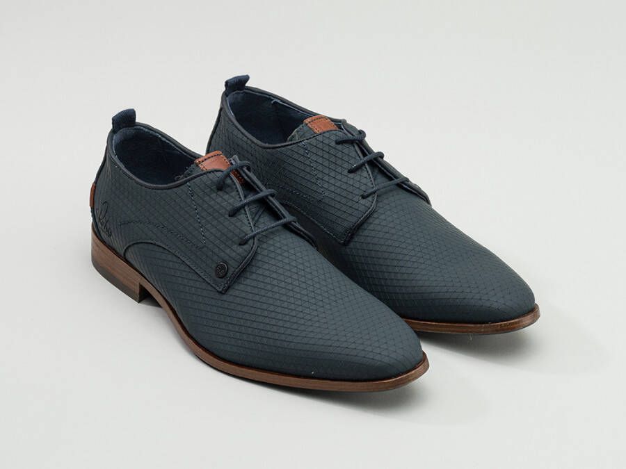 Rehab Footwear Greg Triangle | Donkerblauwe nette schoenen