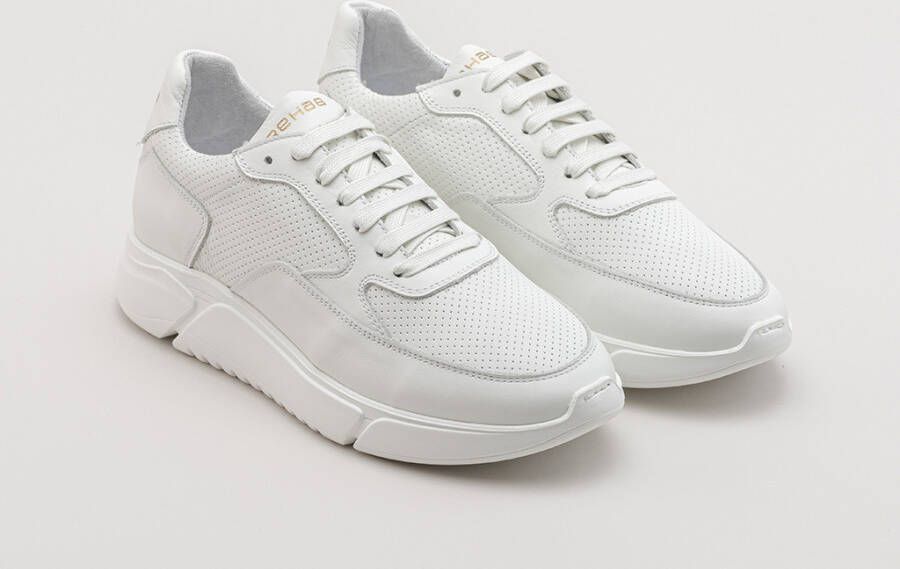 Rehab Footwear Hedley Lthr Prf | Witte sneaker