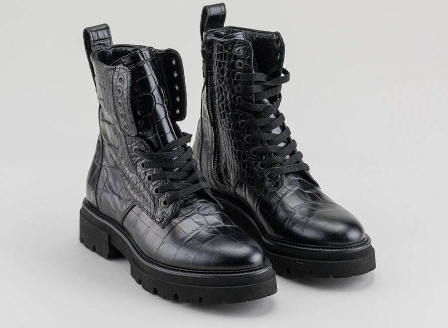 Rehab Footwear Keet Crc | Hoge zwarte boots