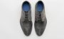 Rehab Footwear Salvador Zig Zag | Halfhoge grijze nette schoenen - Thumbnail 15