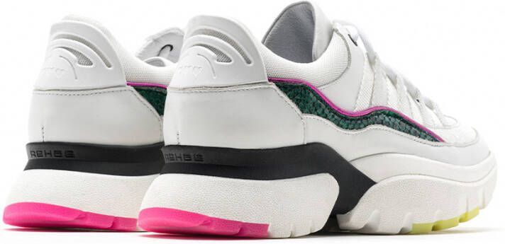 Rehab Footwear Sylvia Funky | Witte chunky sneakers