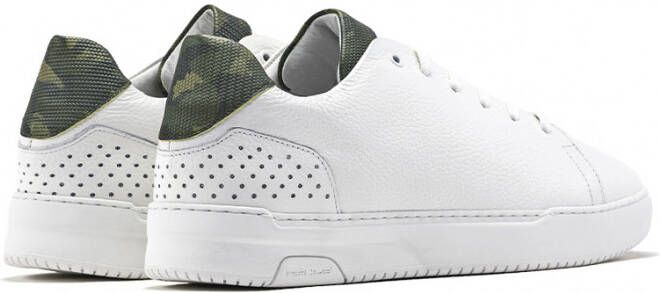 Rehab Footwear Teagan Army Groene witte sneakers Schoenen