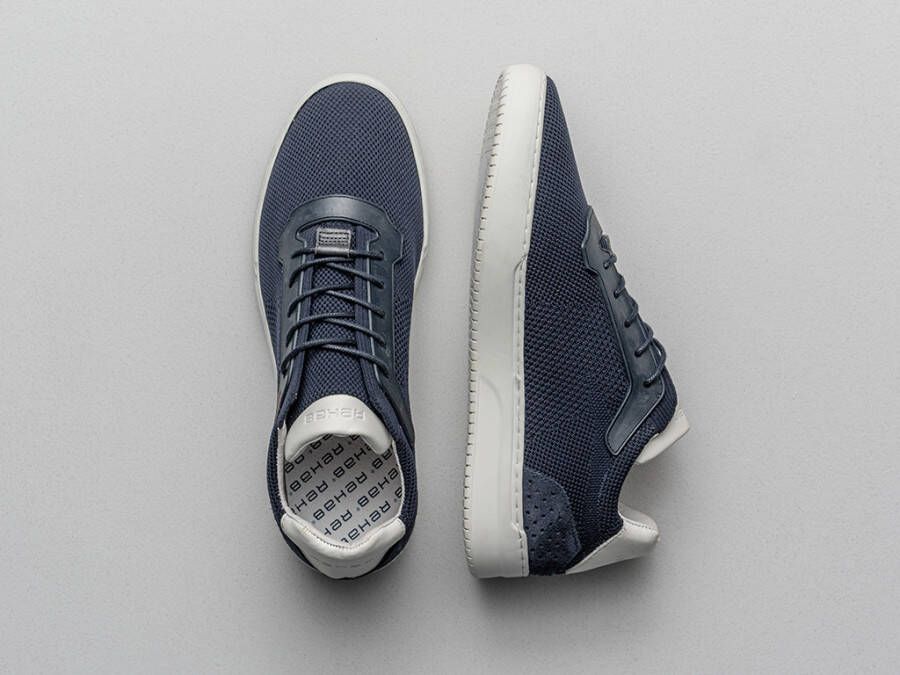 Rehab Footwear Thanos Knit | Donkerblauwe lage sneakers