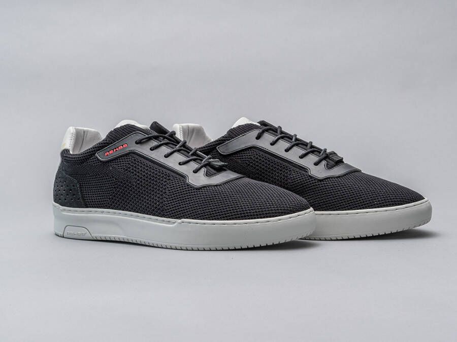 Rehab Footwear Thanos Knit | Zwarte sneakers