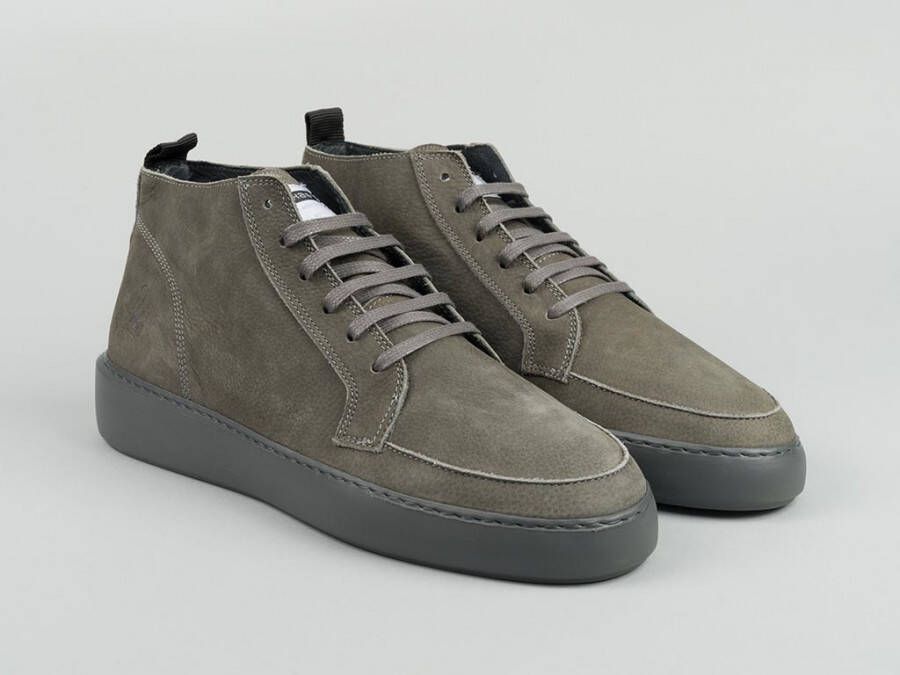 Rehab Footwear Tyler Nub | Hoge donkergrijze sneakers