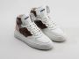 Rehab Footwear Tyra Leopard | Hoge witte sneakers - Thumbnail 3