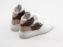 Rehab Footwear Tyra Leopard | Hoge witte sneakers - Thumbnail 4