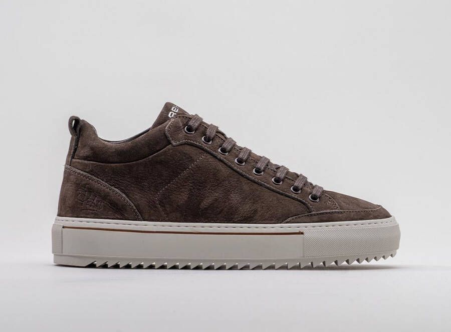 Rehab Craig Nub 4800 Dark Brown Sneakers Donker Bruin Nubuck Heren Bruin - Foto 2