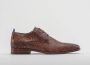 Rehab Footwear Greg Gravel | Cognac bruine nette schoen - Thumbnail 4