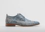 Rehab Footwear Greg Snk Aquarel | Blauwe nette schoen - Thumbnail 6