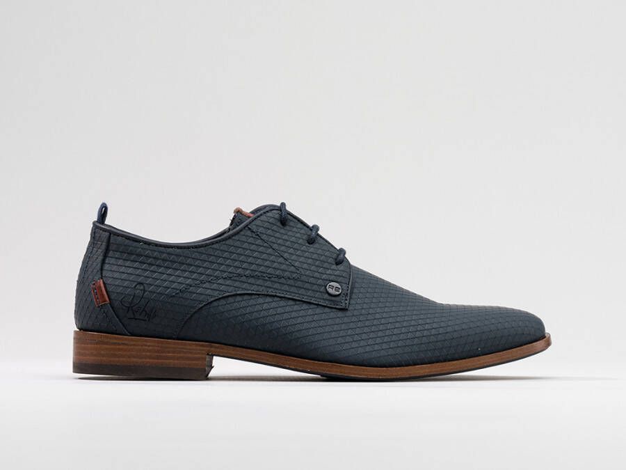 Rehab Footwear Greg Triangle | Donkerblauwe nette schoenen