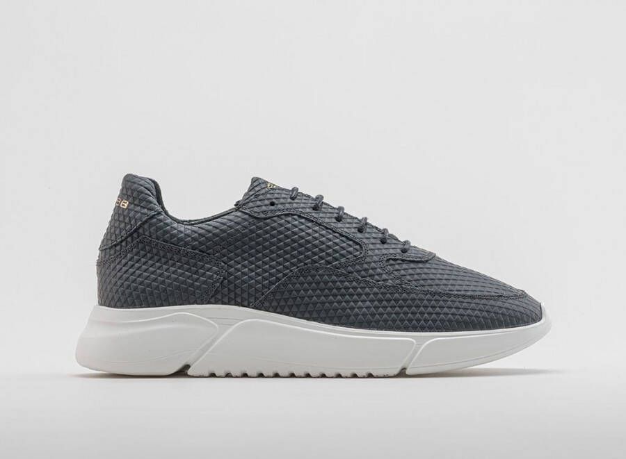 Rehab Hedley Triangle Lage sneakers Leren Sneaker Heren Zwart - Foto 8