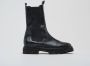 Rehab Footwear Kara Crack | Zwarte hoge chelsea boots - Thumbnail 2