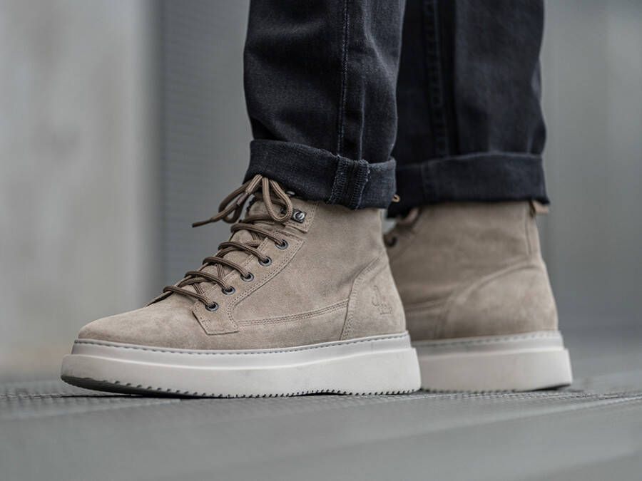 Rehab Footwear Morris Sue | Hoge zandkleurige boots - Foto 3