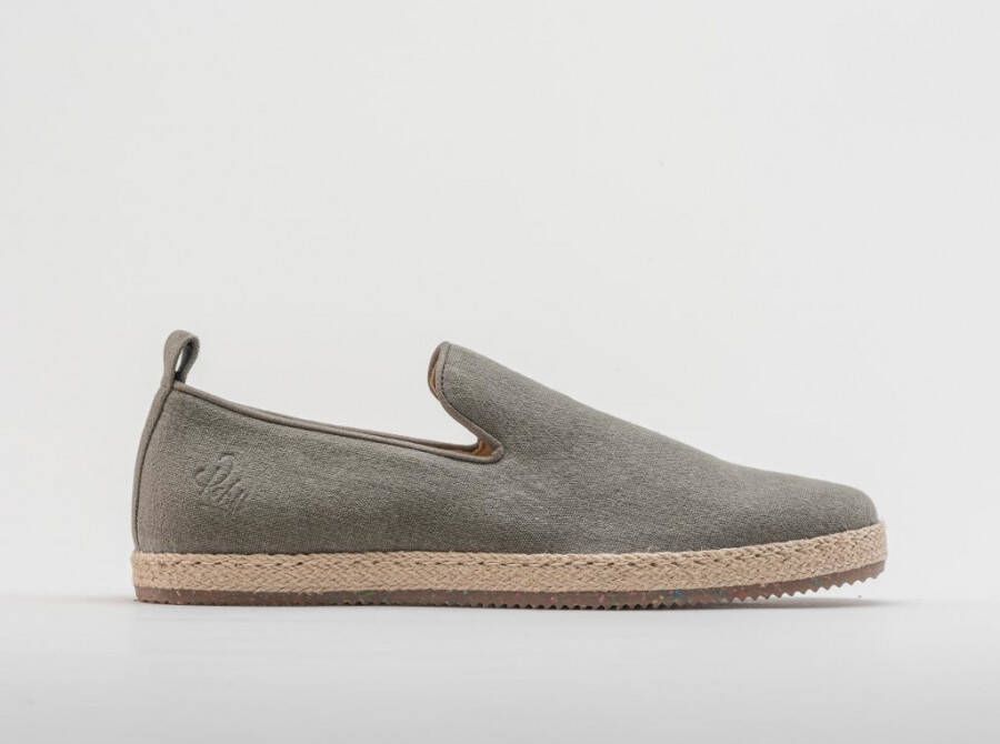 Rehab Footwear Ricardo | Donkergroene espadrille