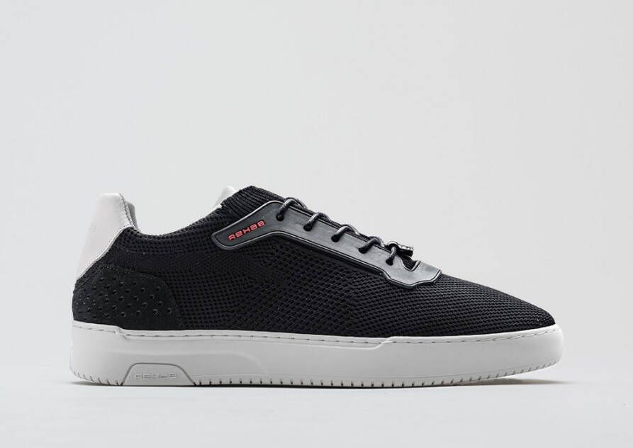 Rehab Footwear Thanos Knit | Zwarte sneakers