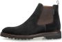 Floris van Floris van Bommel van Floris van Bommel Chelsea boots Heren Boots Laarzen Herenschoenen Suède SFM-60018 Zwart - Thumbnail 5